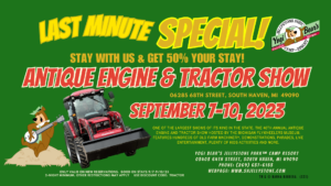 #blackriverrailroad #michiganflywheelers #southhavenmichigan #antiquetractors #steamtrain #antiqueiron #sawmill #antiquetractor #farmhistory #steamenginetrain #hansonexpress #southhavenmichigan #shjellystone #southhavenjellystone #jellystonepark #yogibear #rangersmith #booboobear #CindyBear #readyforfall #harvestweekend