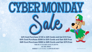 Cyber Monday Specials