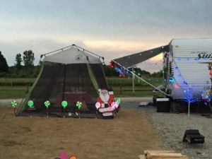 Christmas Camping