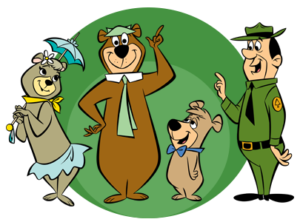 Cindy Bear Yogi Bear Boo-Boo Ranger Smith