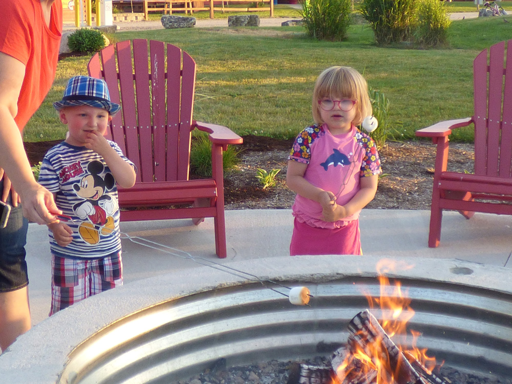 Family Fun Fire Pit | Yogi Bear's Jellystone Park™ Camp-Resort | South Haven, MI