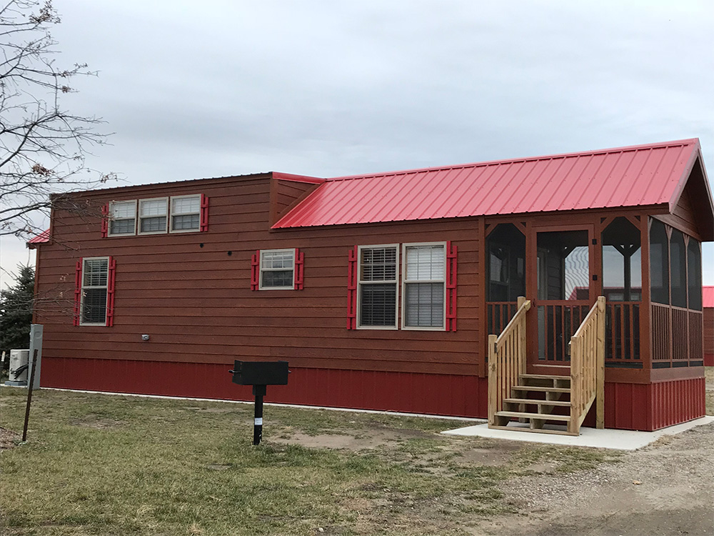 Lazy Bear Campsite Cabin | Yogi Bear's Jellystone Park™ Camp-Resort | South Haven, MI