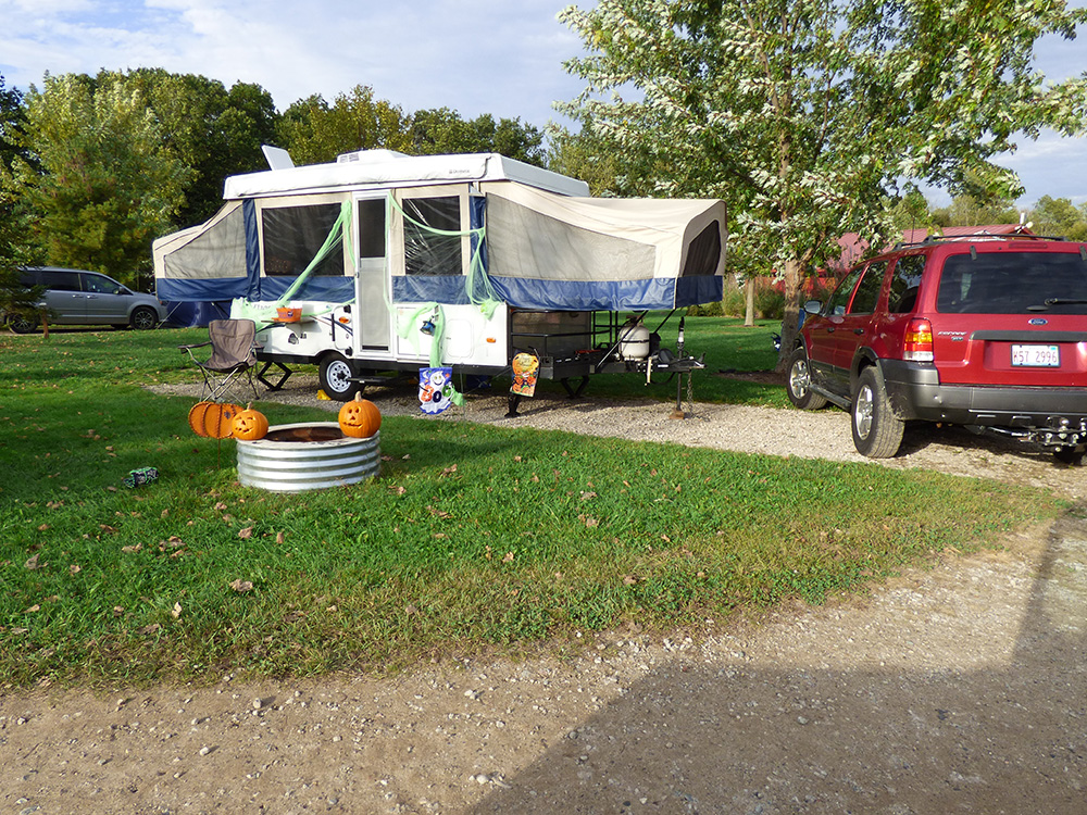 Pop Up Tent Site | Yogi Bear's Jellystone Park™ Camp-Resort | South Haven, MI