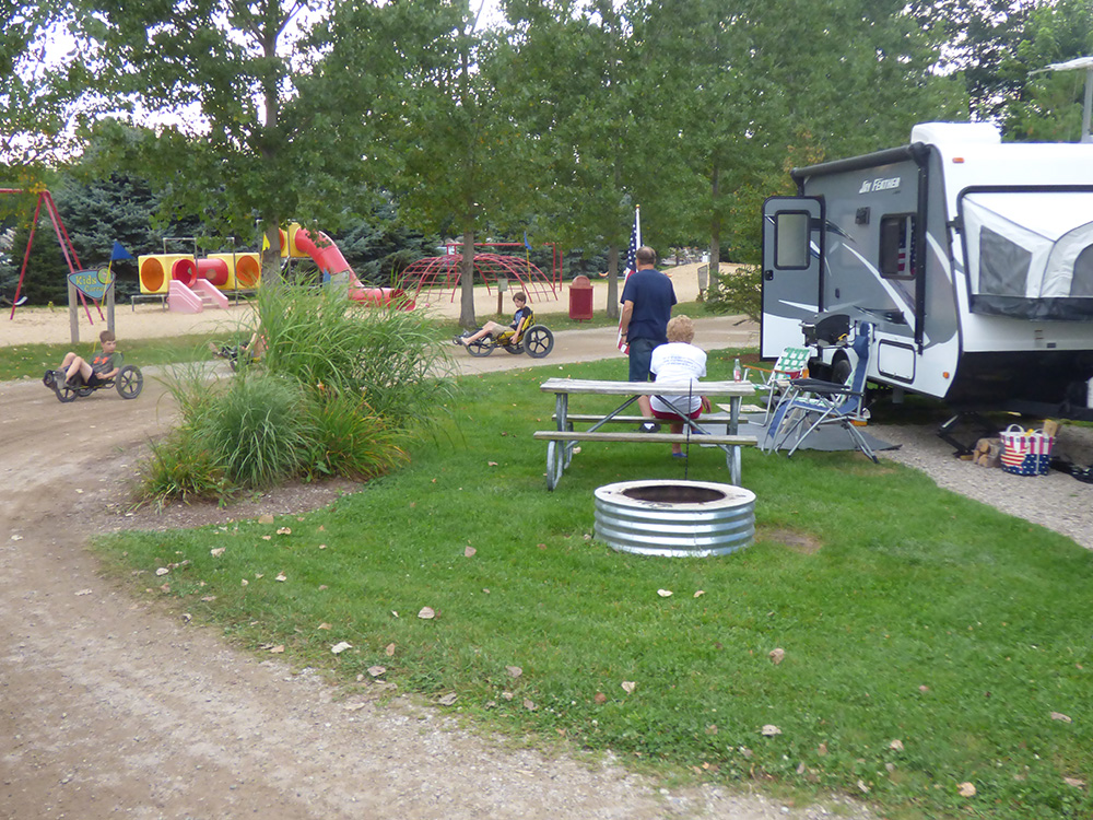 Pop Up Tent Site | Yogi Bear's Jellystone Park™ Camp-Resort | South Haven, MI