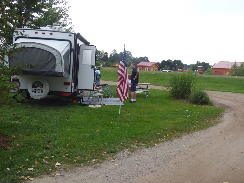 Pop Up Tent Site | Yogi Bear's Jellystone Park™ Camp-Resort | South Haven, MI