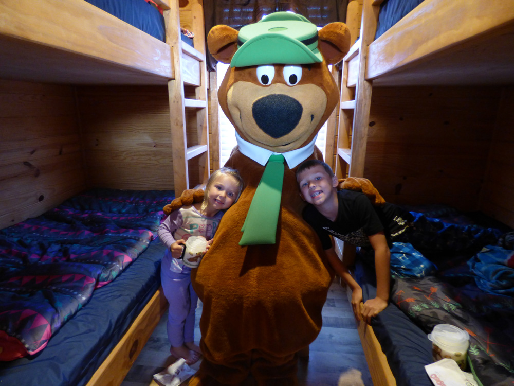 Yogi Bear Wake Up Visit