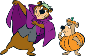 Yogi Dressed For Halloween