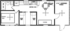 Yogi Bear Cottage Plan